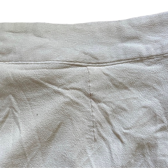 Urban Outfitters Kimchi Blue Cut-Out Mesh Shorts Ivory Size Large Festival Boho - Picture 6 of 14